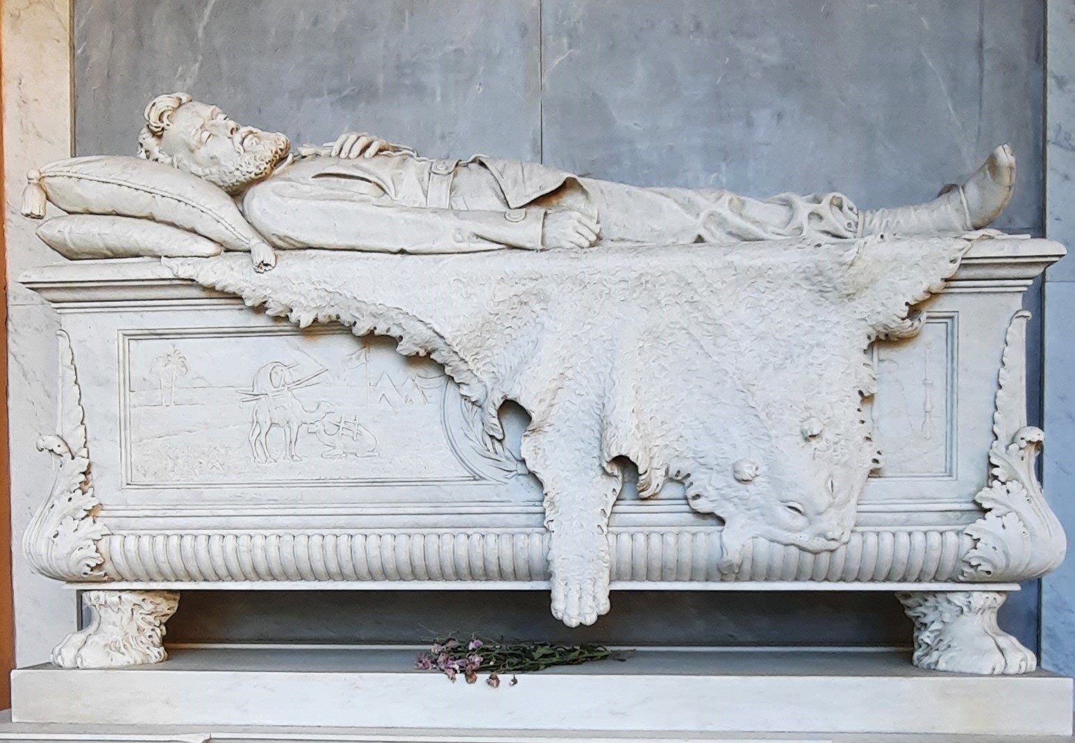 Pellegrino Matteucci's tomb, Certosa Cemetery, Bologna - 02.jpg